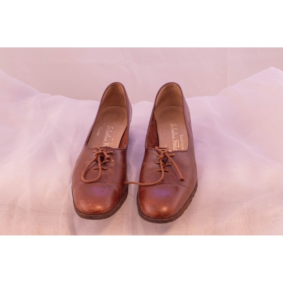Vintage Brown Salvatore Ferragamo pumps ~ NARROW AAA - Picture 4 of 7